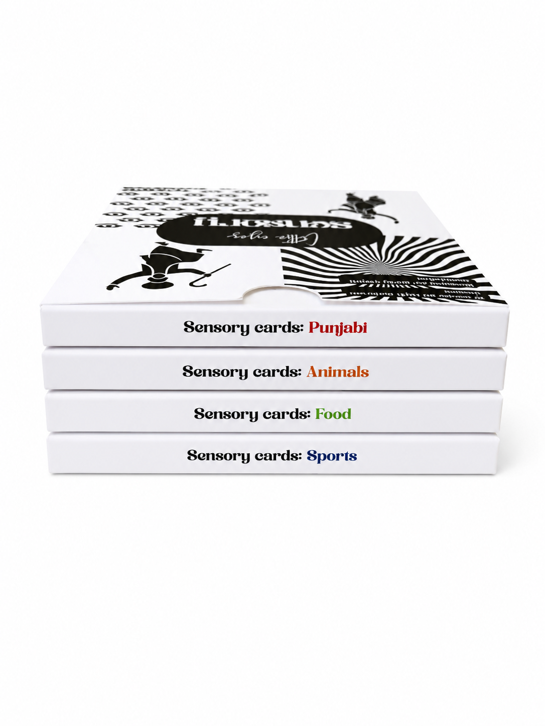 Themed Sensory Flash Cards
